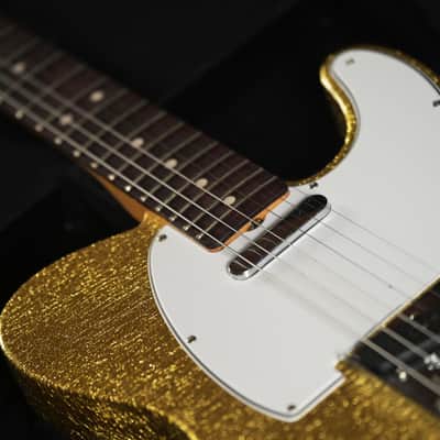 Fender Custom Shop '63 Telecaster Closet Classic, Chambered Body - Aged Gold Sparkle image 10