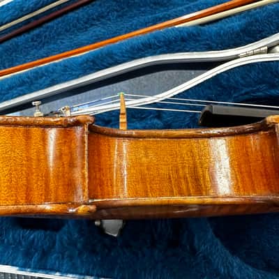 Robert A. Dolling 1920's Markneukirchen Violin 4/4 image 17