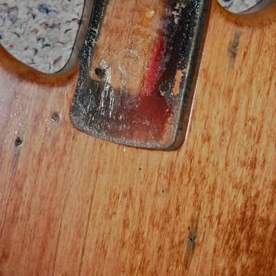 1970 1971 1972 LEFTY left-handed lefty Fender Precision bass body refinished 4 lb 3 oz image 2