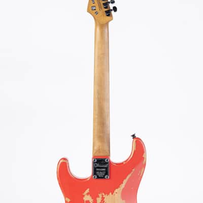 Charvel Pro-Mod Relic San Dimas Style 1 HH FR PF Weathered Orange image 7