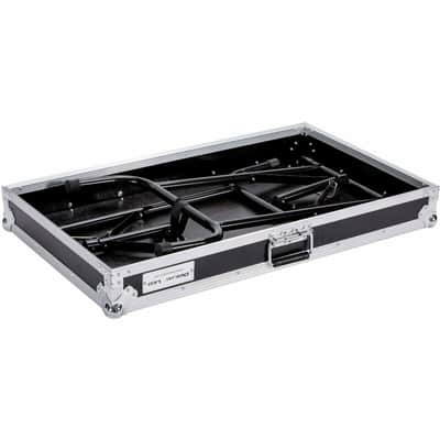 Deejay LED - TBHTABLE - DJ Table with Locking Pins - 36W x 21D x 30H in - Black image 4