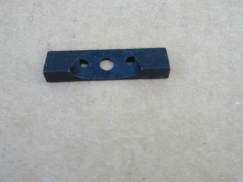 Vintage 1980s Black Locking Guitar Nut Base 80s image 1