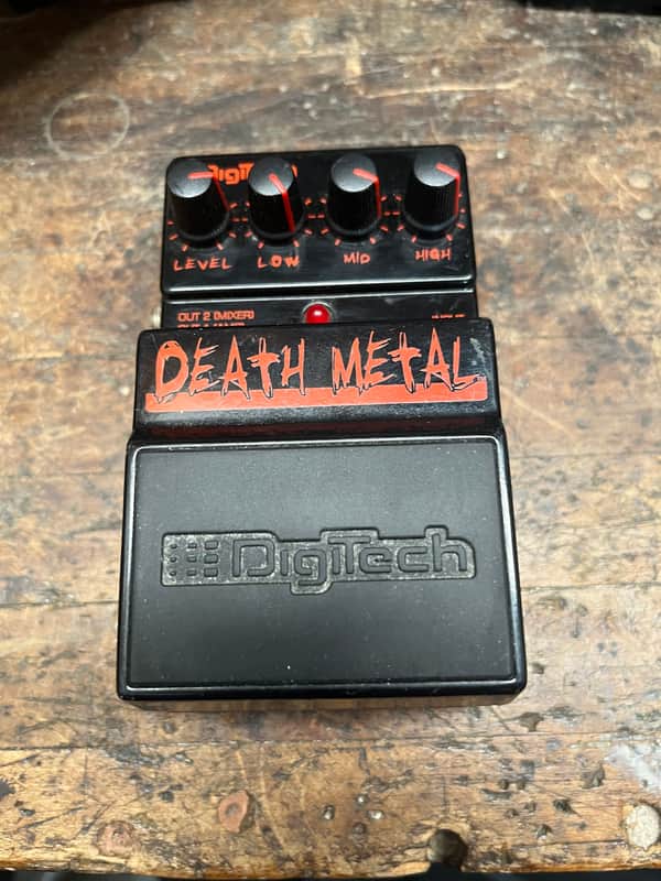 Used Digitech Death Metal Electric Guitar Pedal Digitech image 1