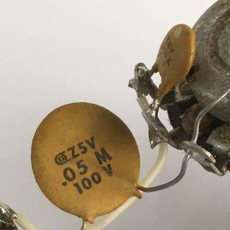 Vintage 1974-1975 Fender 1 Meg Stackpole Pots Tele Fullerton