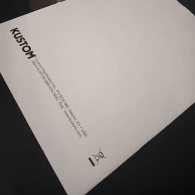 Kustom DE200HD Owners Manual! 2012 - Black white image 2