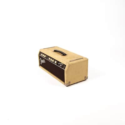 Fender Blonde Bassman Head w/ Matching 2x12 Cab Owned by Mike Campbell image 5