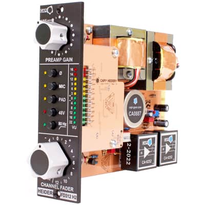 Classic Audio Products of IL Heider FD312 H2 2023 - Black image 2