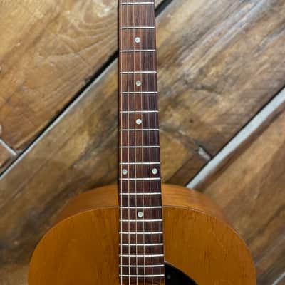 1969 Gibson B-15 Parlor Acoustic Guitar, Natural Mahogany image 6