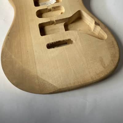 Basswood Guitar Stratocaster Strat Style Body DIY Project image 2