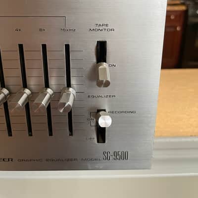 Pioneer Sg-9500 vintage multi band equalizer 1970’s image 4