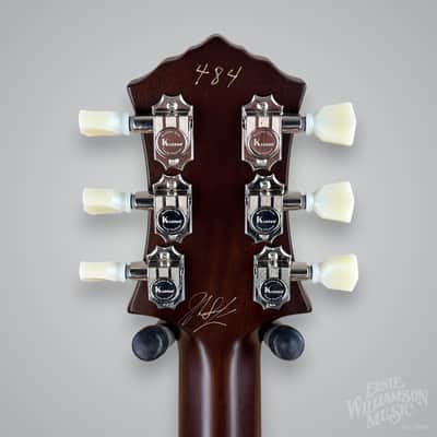 Knaggs Chena Semi-Hollowbody Electric Guitar, Tobacco Burst image 8