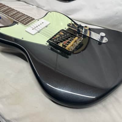 Squier Limited Edition Paranormal Offset Telecaster Tele Electric Guitar - Charcoal Frost Metallic image 19