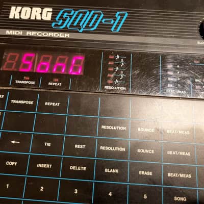 Korg SQD-1 Digital Multichannel Midi Sequencer + Roland Quick Disk image 8