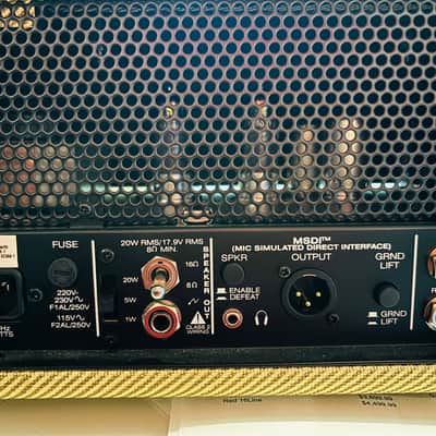 Peavey Classic 20 Mini Guitar Valve/Tube Amplifier Head (Tweed) - Great Shape image 7