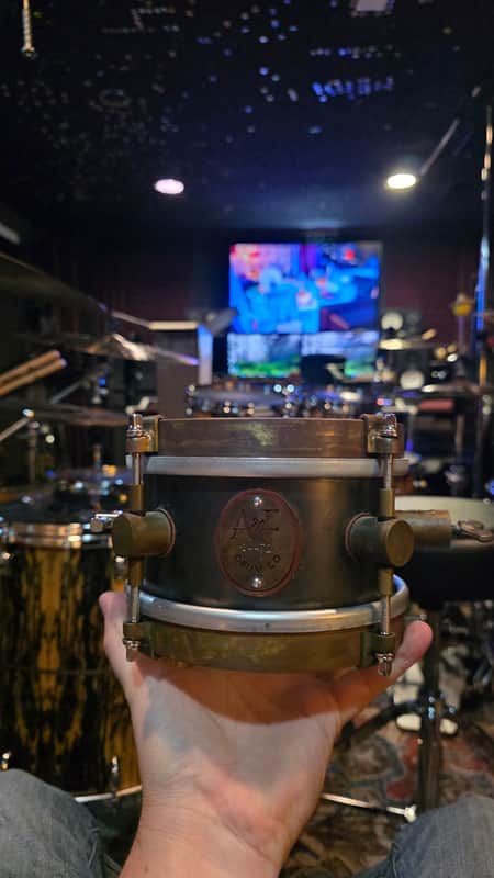A&F 4x6" Steel Snare Drum image 1