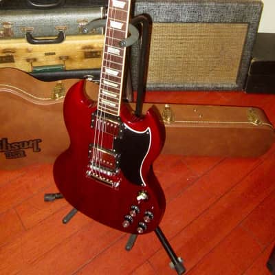 2014 Gibson SG Standard 120th Anniversary Cherry Red w/ Original Case image 2