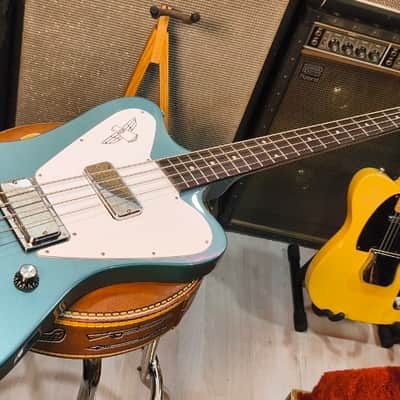 Gibson Non-Reverse Thunderbird 2022 Gloss Pelham Blue image 21