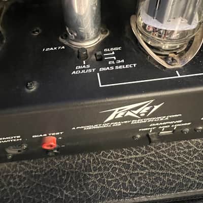 Peavey Triple XXX Ultra Tube Series 120-Watt Guitar Head 2000s - Black with Metal Front image 10