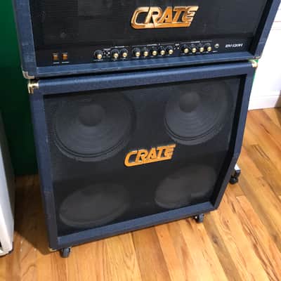 Crate Blue Voodoo Halfstack (120 Watt Tube Amp Head & Matching Cabinet (Made in USA) image 1