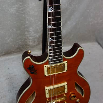 Dean Del Sol electric guitar in natural finish image 8
