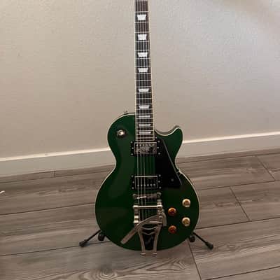 Epiphone Joe Bonamassa Signature Les Paul Standard w/Bigsby and Hardshell Case, Inverness Green image 2