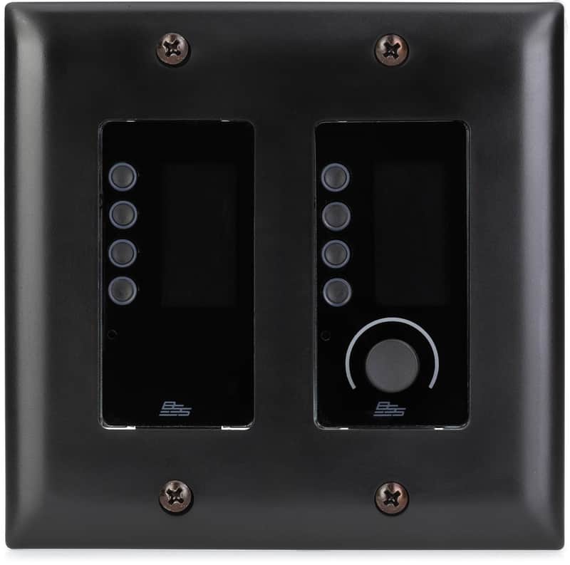 BSS EC-8BV Ethernet 8-button & Volume Controller - Black image 1