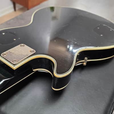 1969 Jedson Les Paul Standard David Gilmour Black Heavy Relic Aged Road Worn Vintage late 60s early 70s British UK brand Made in Japan MIJ MJ RARE Singlecut LP Artist Japanese Electric Guitar Open Book Headstock image 14