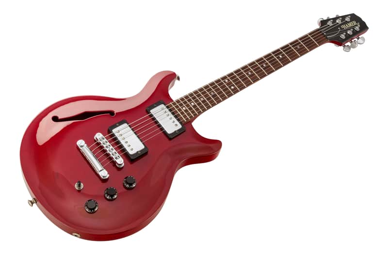 Hamer USA Artist Mahogany - Red Transparent image 1