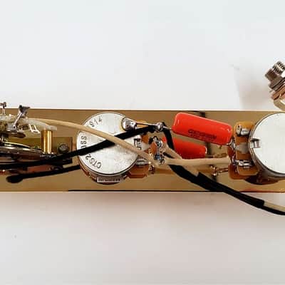Atlantic Custom Guitars Telecaster Loaded Control Plate with Premium Tele 4-way Wiring Harness & Kno image 3