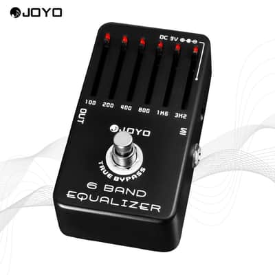 Joyo JF-11 6 Band EQ Guitar Pedal Equalizer ±18dB for Electric Guitar True Bypass image 2