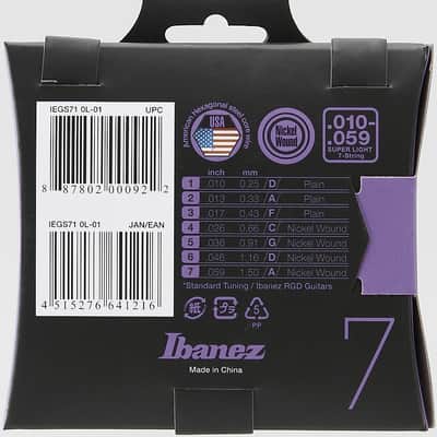 Ibanez IEGS71 7-String Electric image 2