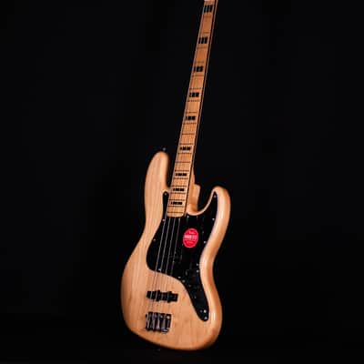 Squier Classic Vibe '70s Jazz Bass, Maple FB, Natural image 6