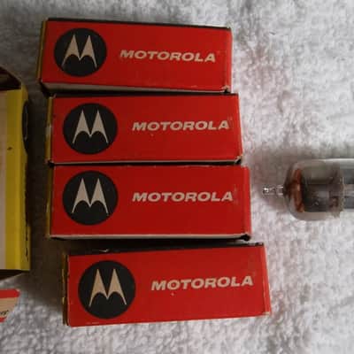 60's NOS Motorola 12AT7 Rare GE U Getter Preamp Electron Tube - Made in USA - New Old Stock - Will Combine Shipping! image 3
