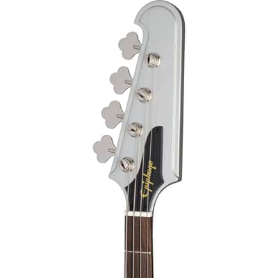 Epiphone Thunderbird '64 Electric Bass Guitar - Silver Mist image 5