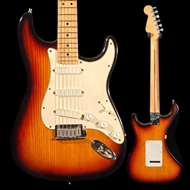 Fender American Deluxe Stratocaster Plus w/ Lace Sensor & Case - Used image 1