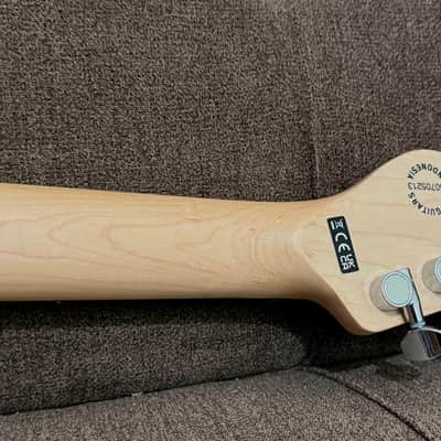 G&L Tribute Series ASAT Deluxe Carved Top with Rosewood Fretboard 2025 Model in Transparent Black image 10