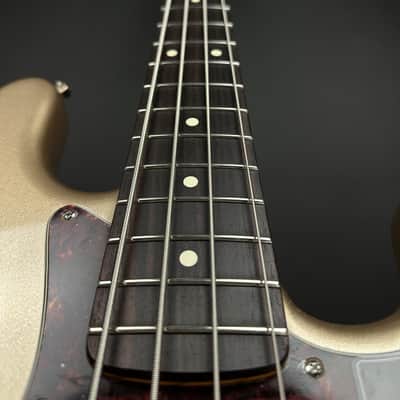 Fender American Professional Classic Jazz Bass - Faded Firemist Gold image 3