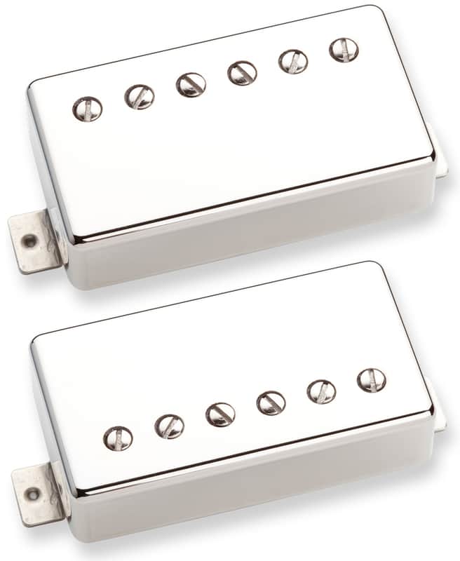 Seymour Duncan Green Magic Humbucker Nickel Guitar Pickup Set image 1