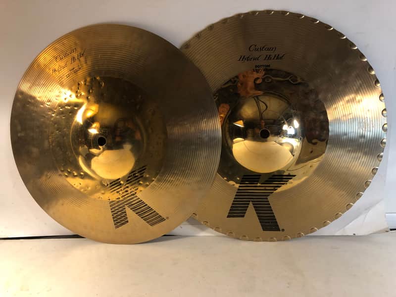 Zildjian K Custom 13” Hybrid Hi Hats (pair) image 1