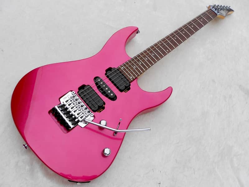 Yamaha RGX 321 D guitar with hard case - floyd rose | Reverb