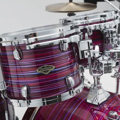 Tama WBS42S-LPO Starclassic Walnut/Birch Lacquer Shell Kit 4 pcs - Lacquer Phantasm Oyster/Chrome HW image 20