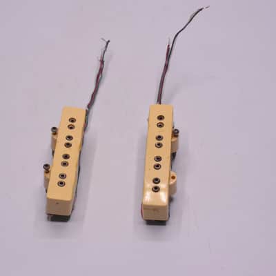 Vintage 1970s Dimarzio PAF JAZZ BASS Pickups Fender Guitar Patent Applied For Set 1980's image 1