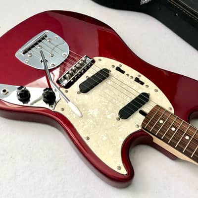 🎻K-on! guitar 🎻Brand New 中野梓 輕音少女 NAKANO AZUSA K on けいおん 結他Official Jazz master Cobain Anime guitar。Cosplay Houkago Tea Time HTT ‘69 Reissue Mustang in Candy Apple Red Fender Japan 秋山澪。🪴🌸👱🏻♀️🌟 image 11