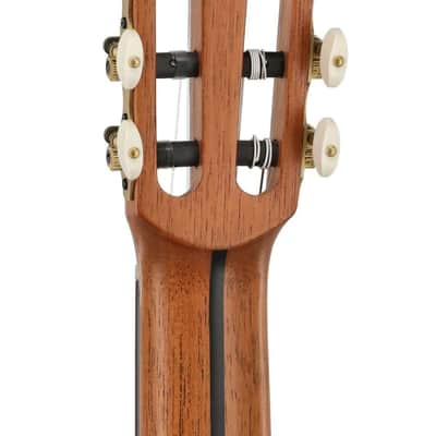 Manuel Rodriguez Tesoro de Camerún Limited Edition Solid Cedar Top & Cedar Neck 6-String Classical Acoustic Guitar w/Hard Case & Footrest image 13