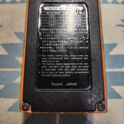 BOSS DS-1 Distortion 1982 MIJ TA7136 Roland Japan image 2