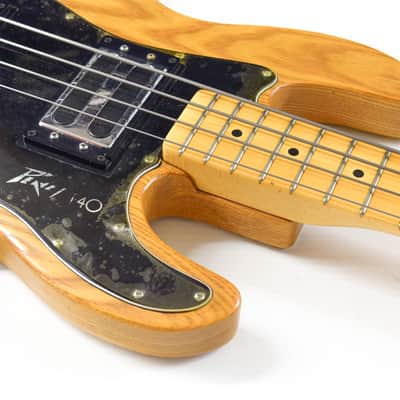 Peavey T-40 Bass Guitar - Natural image 5