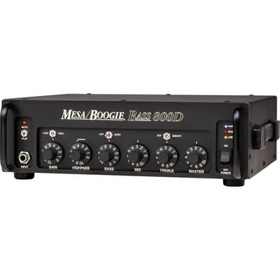 Mesa Boogie Bass-800D Black Metal Enclosure Tube Bass Amp image 2