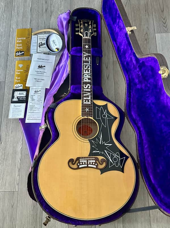 Gibson Elvis Presley J-200 Limited Edition Jumbo 1996 - LTD Natural Acoustic Guitar