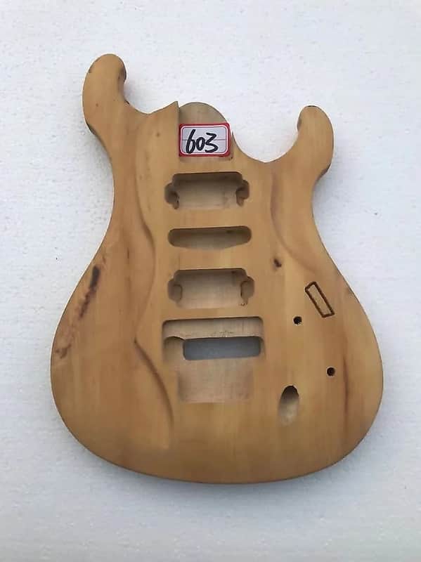 Unfinished Electric Guitar Body HSH image 1