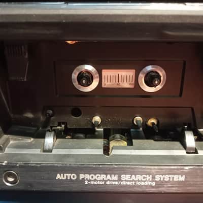 Sharp Rare Optonica RT-6205 Stereo Cassette Deck - for fixing or for parts Black image 2